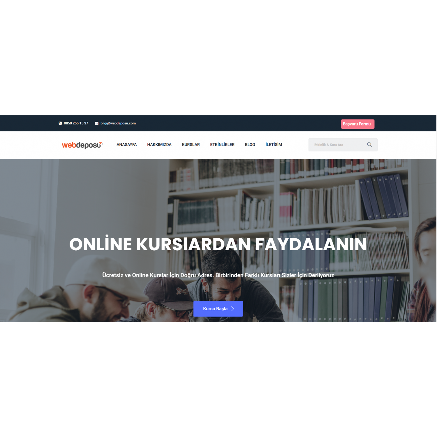 Dernek Web Sitesi 1